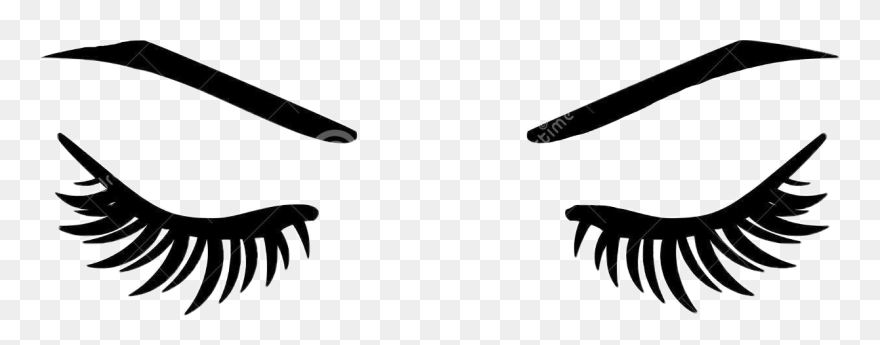 Transparent Eyelash Clipart Png - Eye Lashes Clip Art