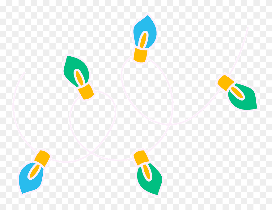 Light Garland Clipart - Circle - Png Download
