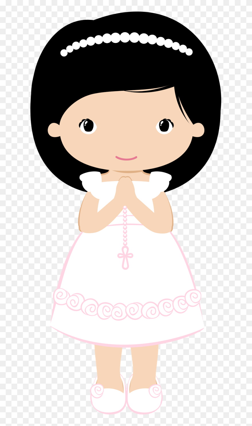 Manualidades, Primera Comunión, Imágenes Gif, Anuarios, - Communion Girl Clipart - Png Download