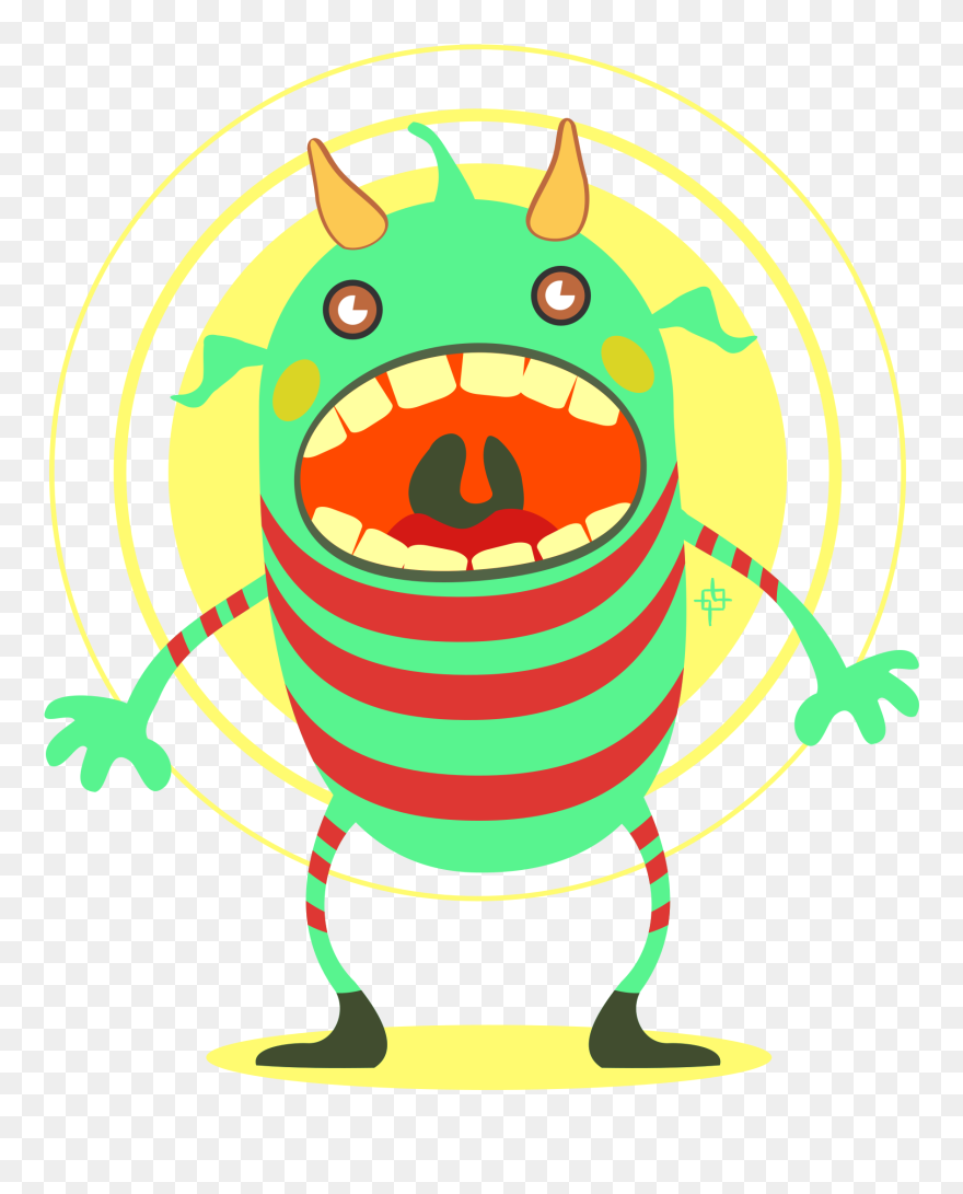 Monster Clipart - Clip Art - Png Download