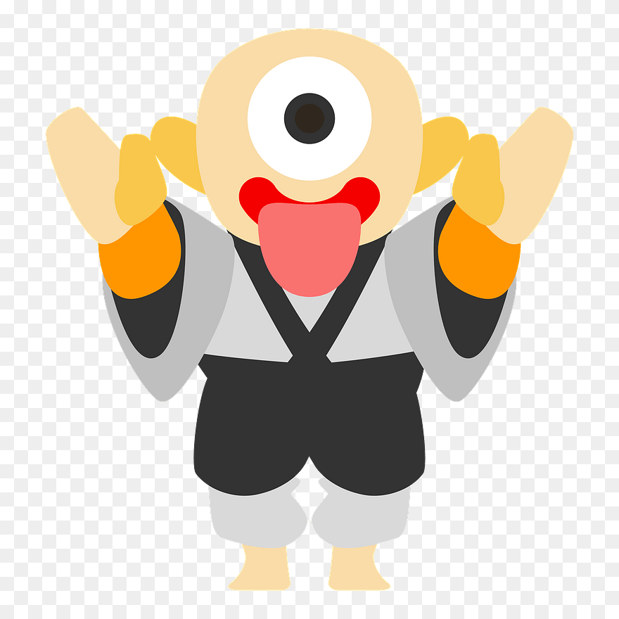 Monster Hitotsume Kozo Clipart - Cartoon - Png Download