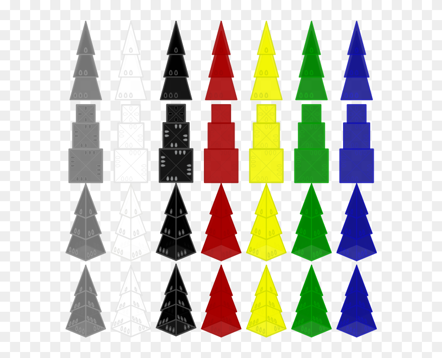 Printing With Pyramids - Clip Art - Png Download