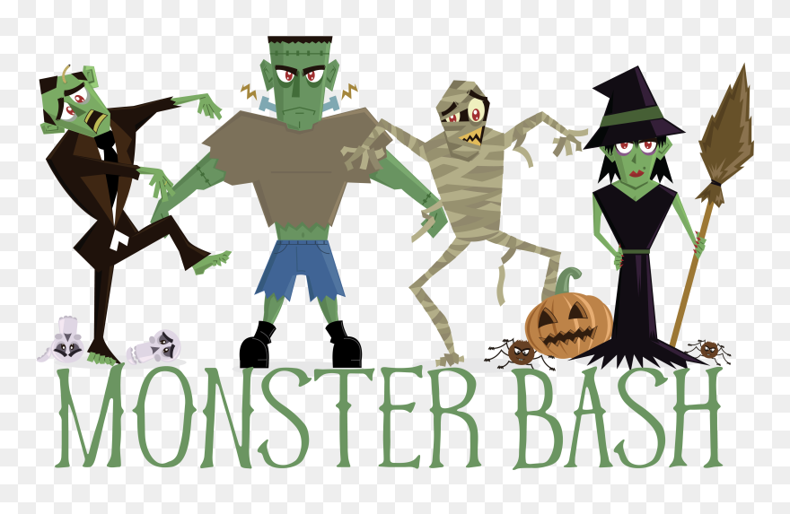 Monster Bash Canceled - Monster Bash Clipart - Png Download