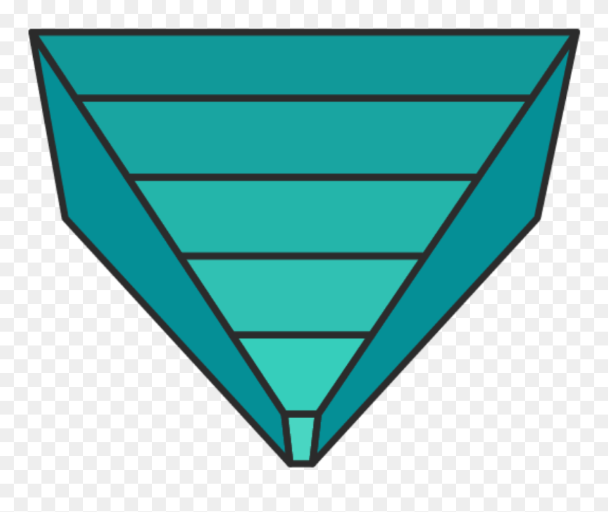 Triangle Pyramid Transprent - Altura De Un Triangulo Al Reves Clipart