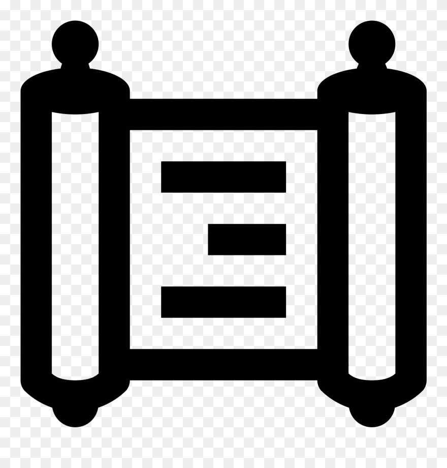 Torah Png - Tora Icon Png Clipart