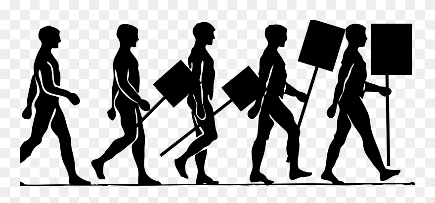 Walking Silhouette Animation Free Clipart