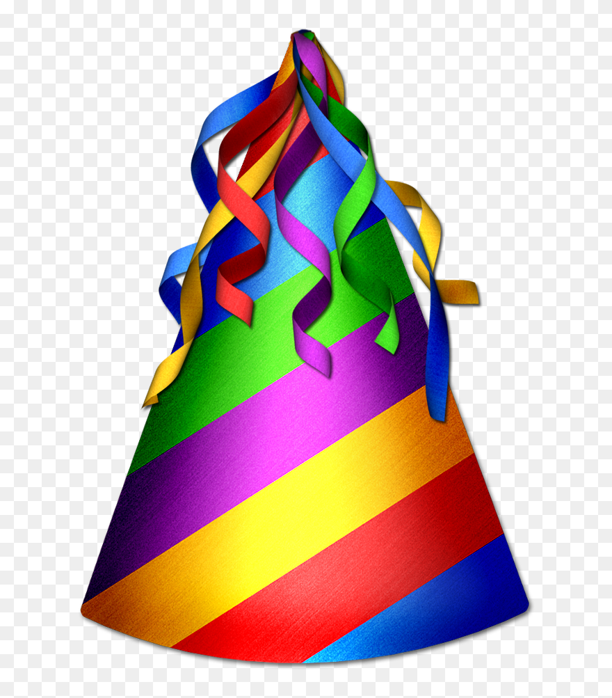 Party Hat Birthday Clip Art - Party Hat Transparent Background - Png Download