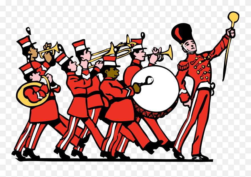 Band Alumni - Marching Band Clipart - Png Download