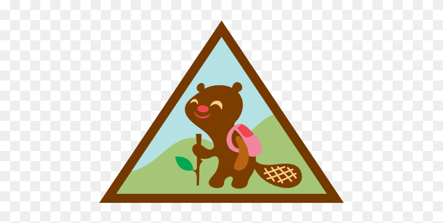 Brownie Outdoor Journey Badge Clipart
