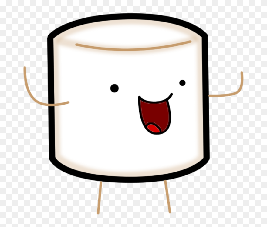 Marshmallow Clipart Transparent Background, Marshmallow - Marshmallow In Cup Clipart - Png Download