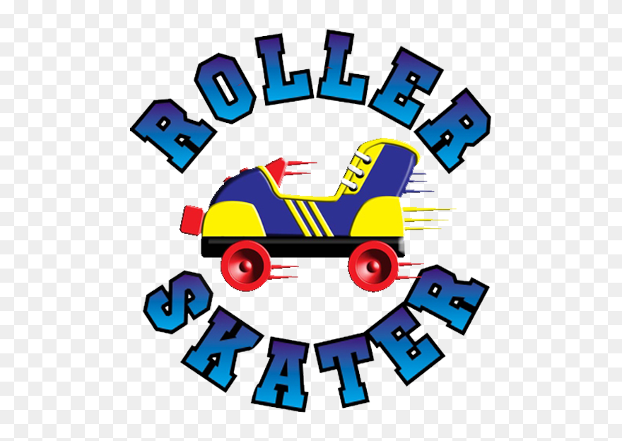 Roller Skater Enchanted Kingdom Clipart