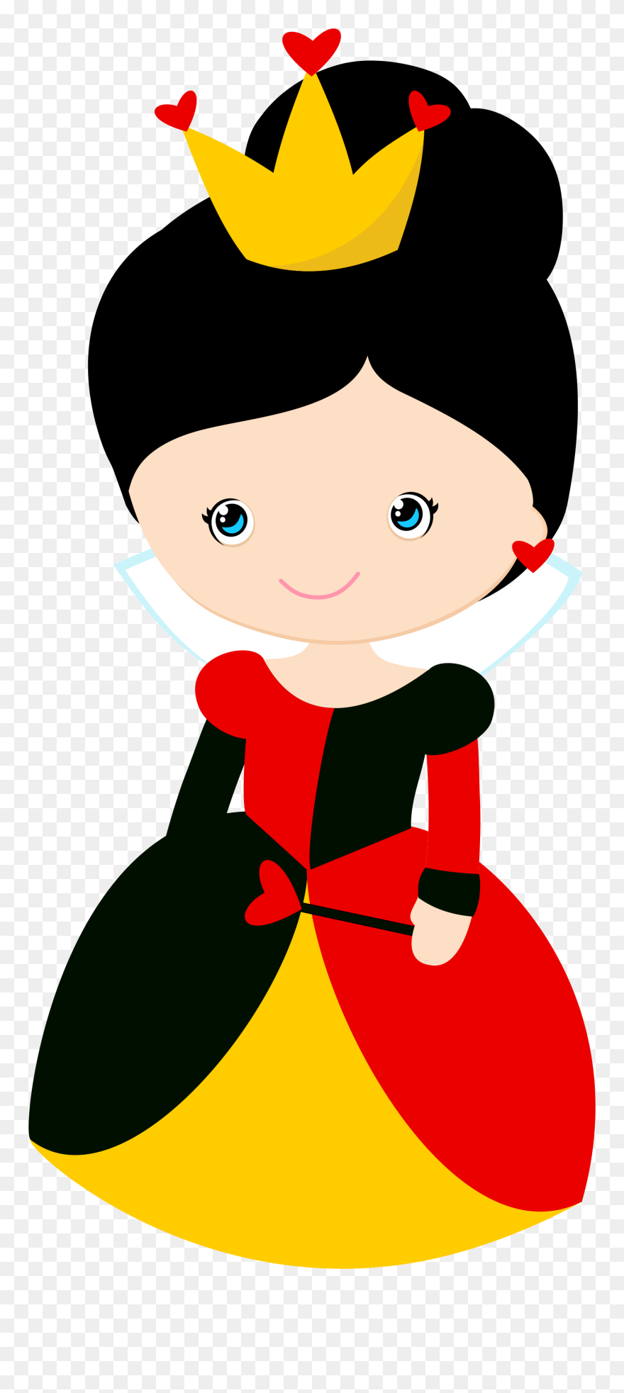 Transparent Disney Alice In Wonderland Png - Rainha Clipart