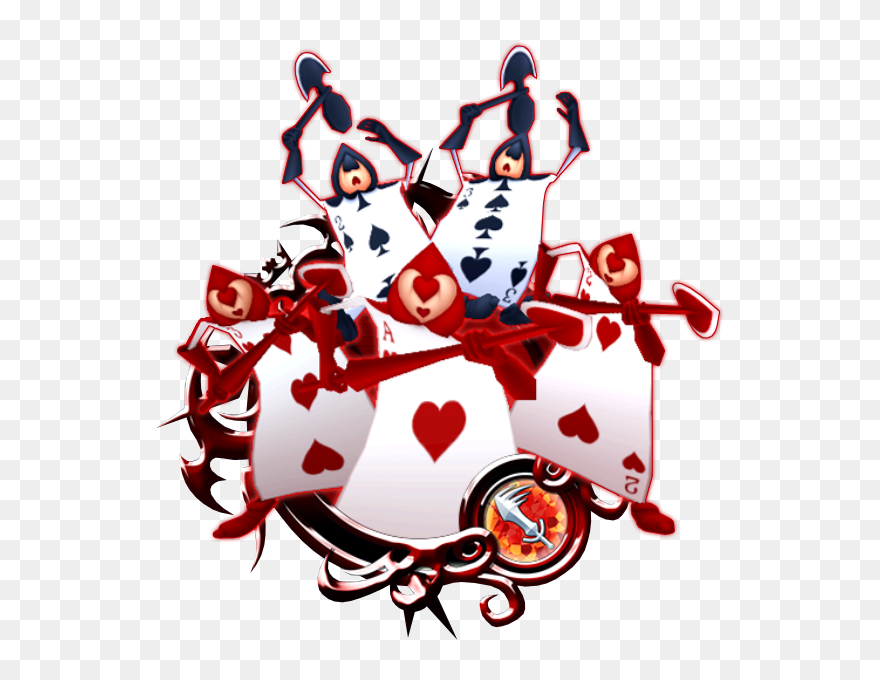 Cards Clipart Alice In Wonderland - Alice In Wonderland Cards Clipart - Png Download