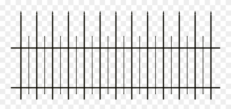 Fence Clipart Graveyard - Plot - Png Download