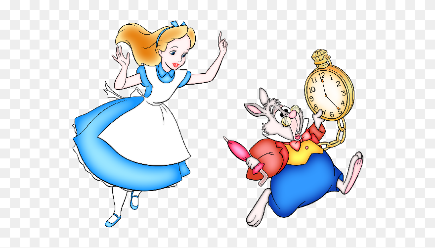 Alice In Wonderland Clipart - Alice In Wonderland Characters Clip Art - Png Download
