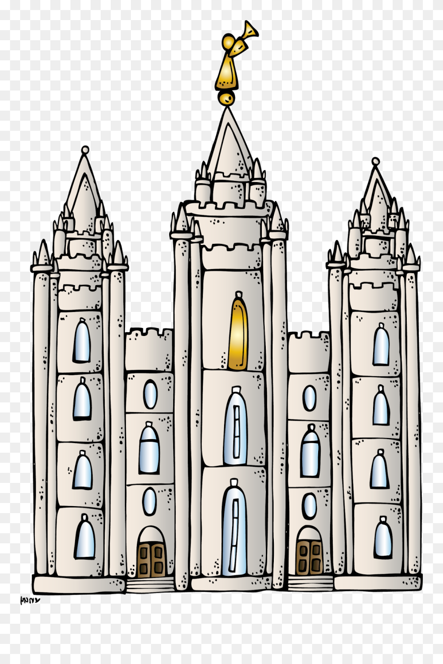 Transparent Lds Temple Png - Salt Lake Temple Png Clipart