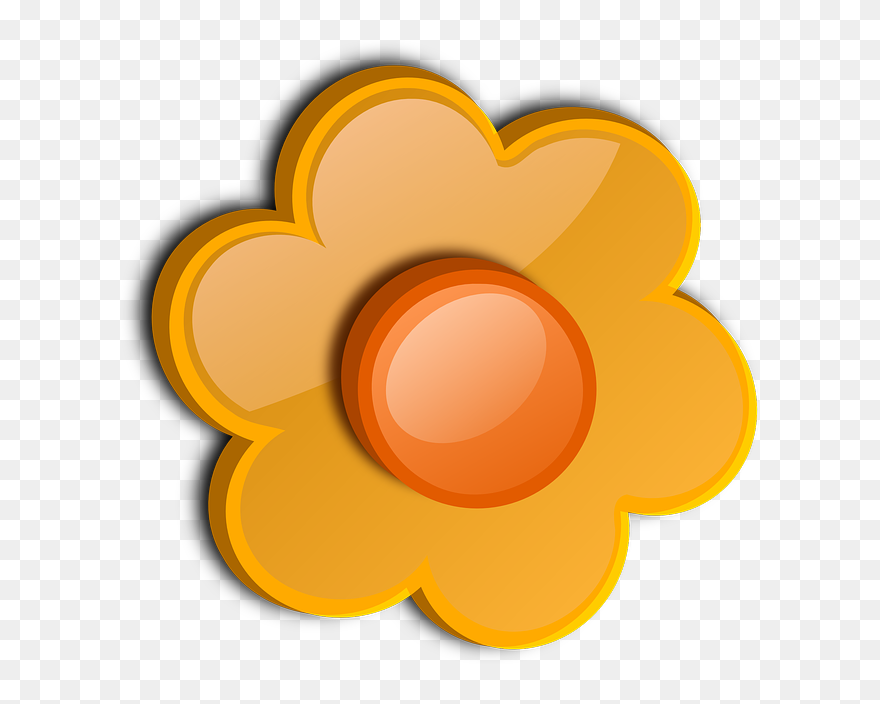 Sunflower, Daisy, Bloom, Flower, Blossom, Glossy - Flower Clipart