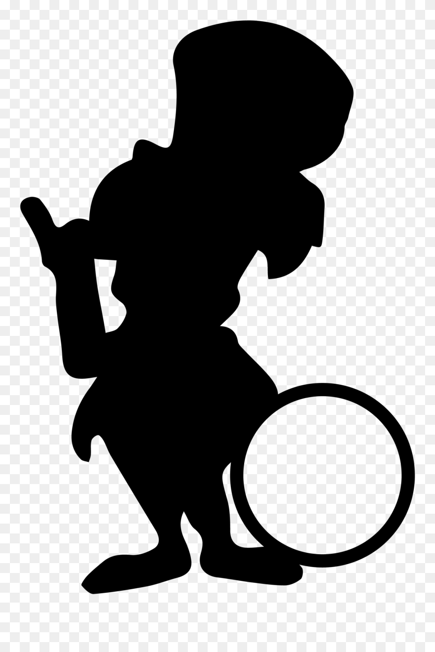 Mad Hatter Alice In Wonderland Silhouette , Transparent - Mad Hatter Silhouette Clipart