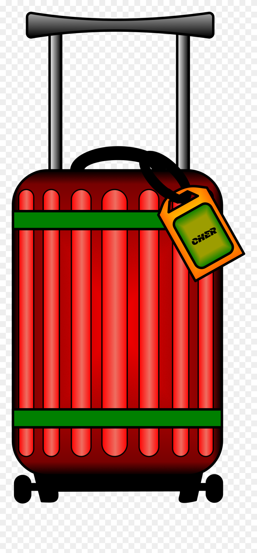 Pennies Clipart Vinegar Salt Experiment - Suitcase Clipart - Png Download