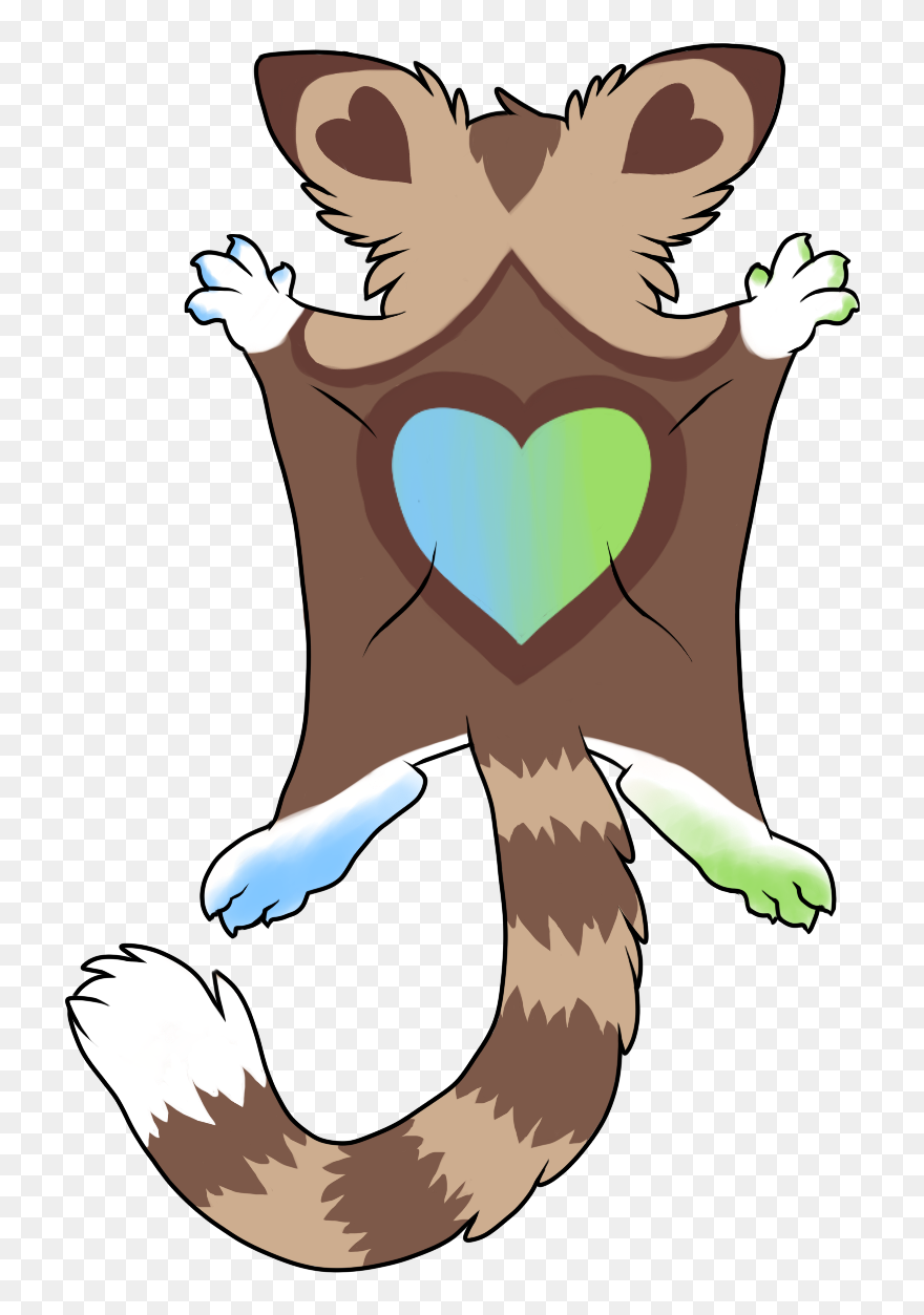 Sugar Glider Clipart Transparent - Cartoon - Png Download