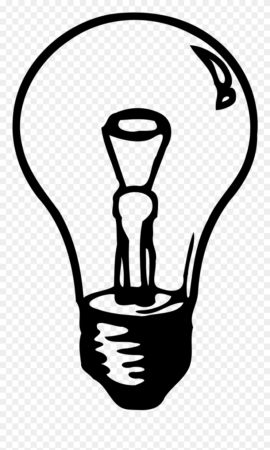 Incandescent Light Bulb Clip Art - Png Download