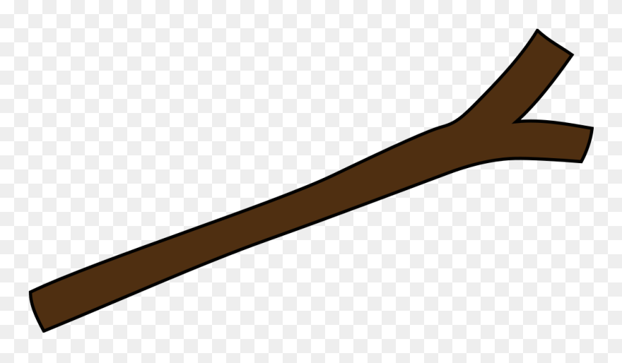Brown Single Branch Png Icons - Clipart Stick Transparent Png