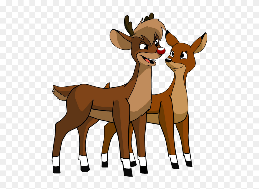 Rudolph The Rednosed Reindeer The Movie Png - Rudolph The Red Nosed Reindeer The Movie Zoey Clipart