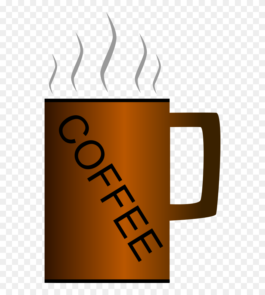 Mug Coffee Clipart, Vector Clip Art Online, Royalty - Vector Graphics - Png Download