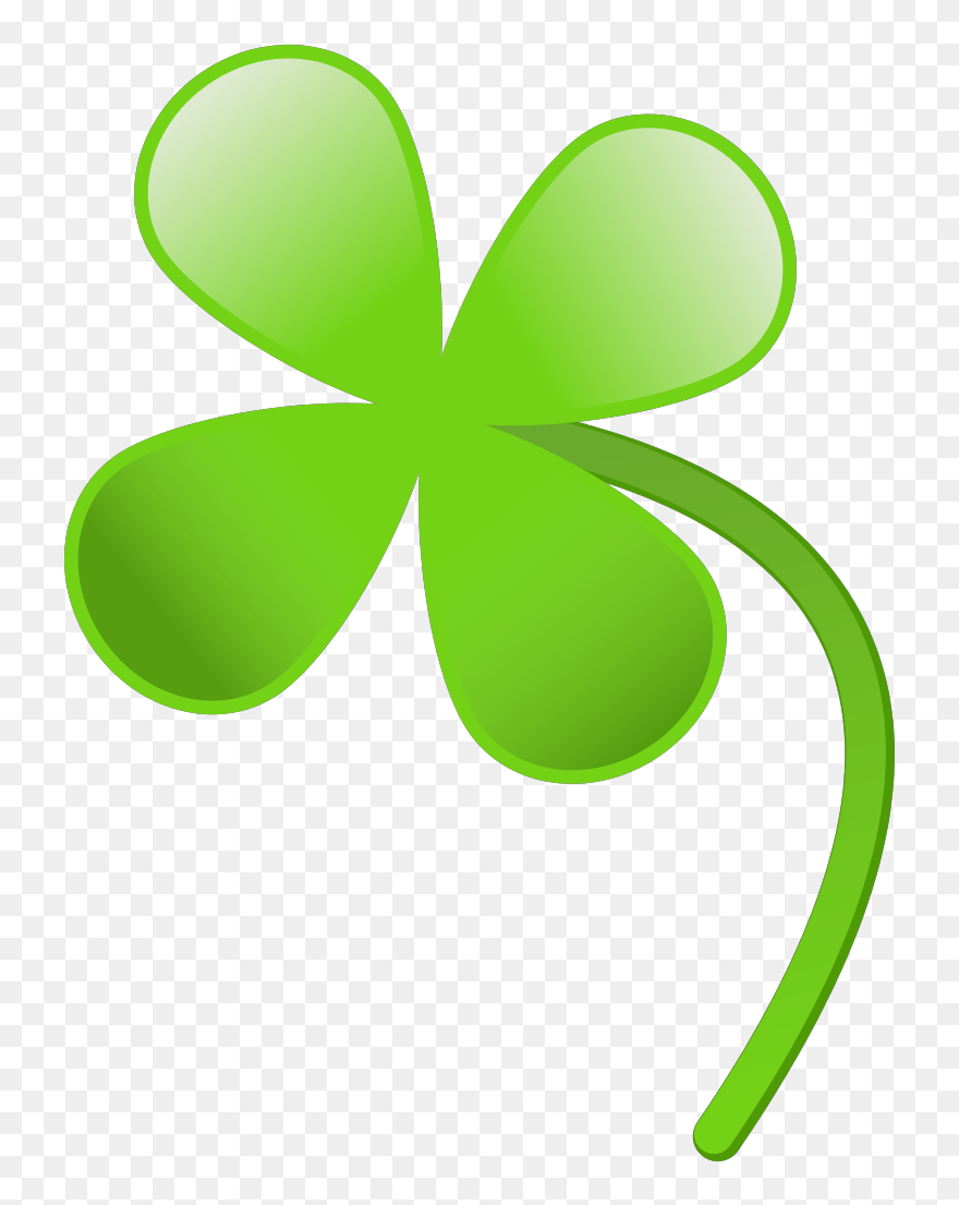 4 Leaf Clover Svg Clip Arts - 4 Leaf Clover Transparent Png