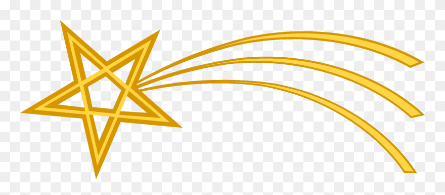 Shooting Star Transparent Background Clipart