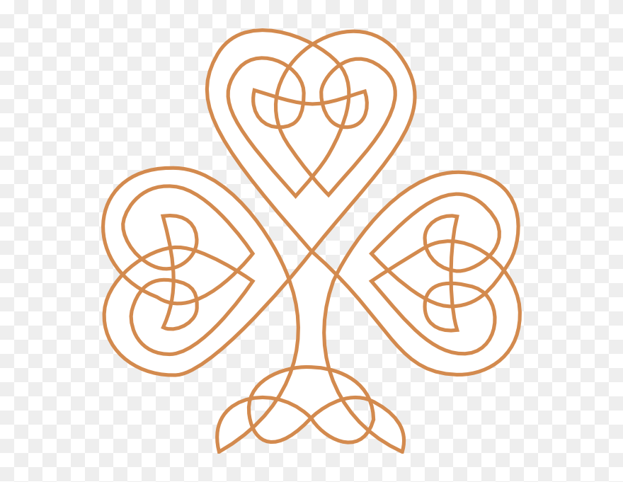 Celtic Transparent Shamrocks Clipart