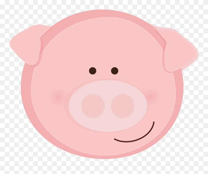 Pig Face Clipart - Png Download