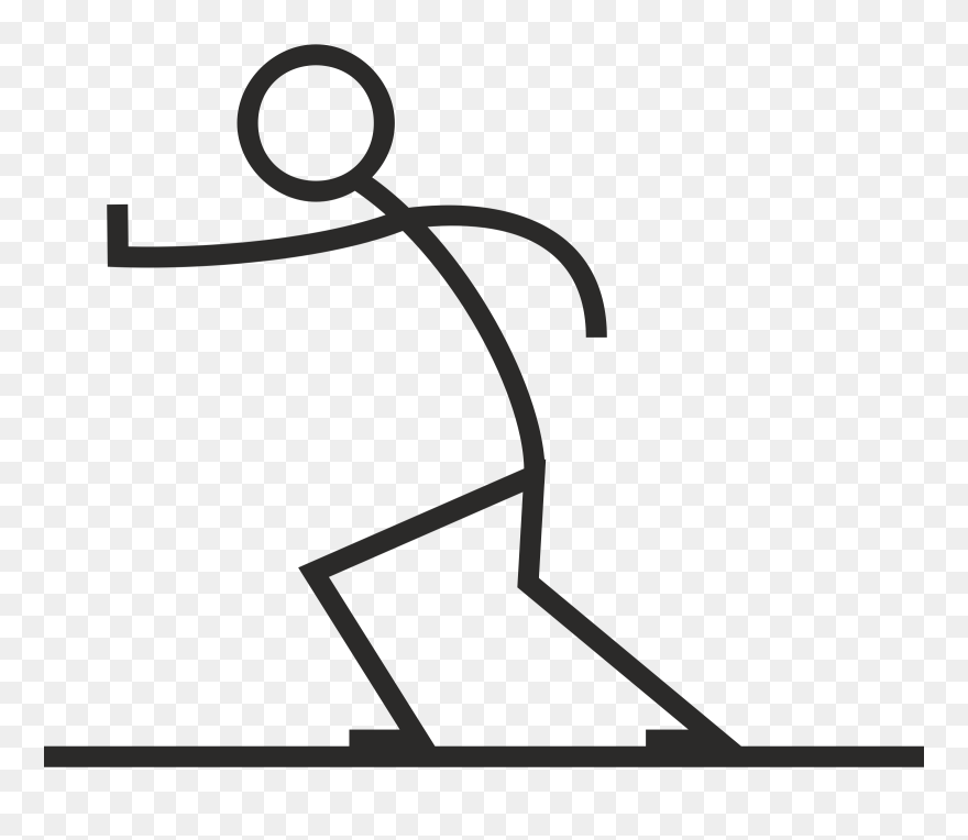 Stick Person Clipart Stick Figure Pushing - Transparent Background Stick Figure Png