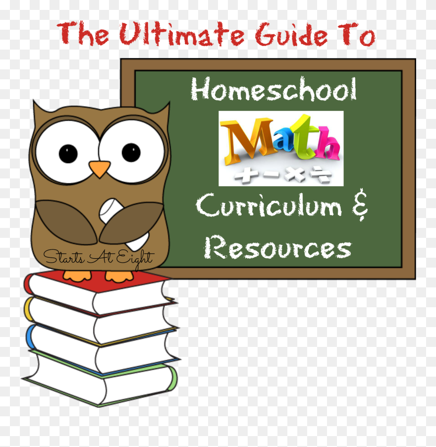 High School Math Clipart Png Transparent Library Knowre - Owl In Math Clip Art