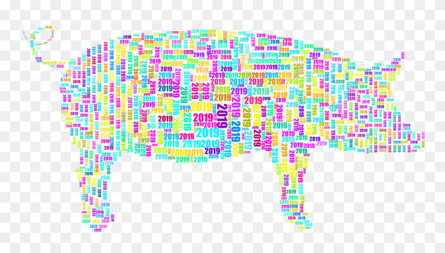 Line Art,line,pig Clipart