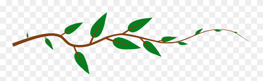 Leaf Vine Svg Clip Arts - Jungle Vines Clipart - Png Download