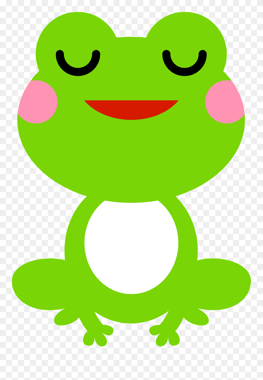 Singing Frog Clipart - Clip Art - Png Download
