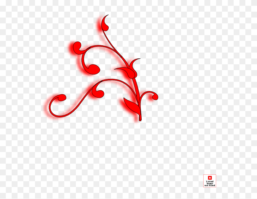 Red Vine Vector Free Clipart