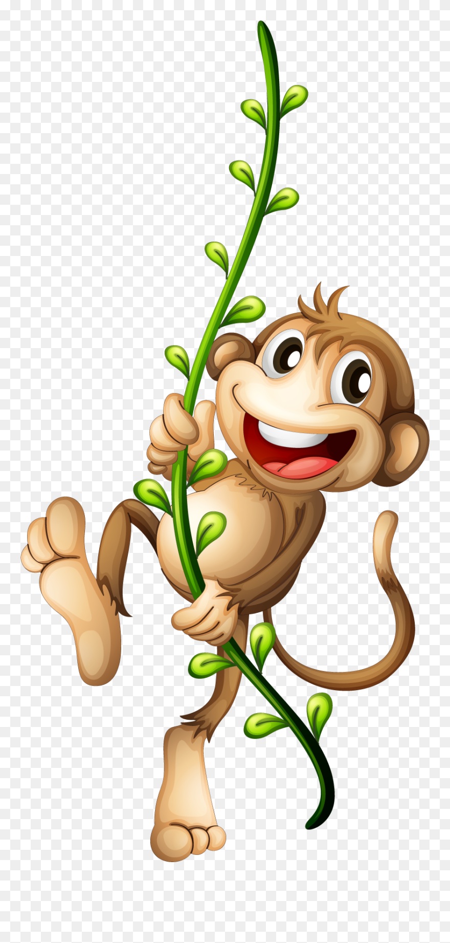 Monkey Clipart Png Image - Transparent Monkey Animation Png