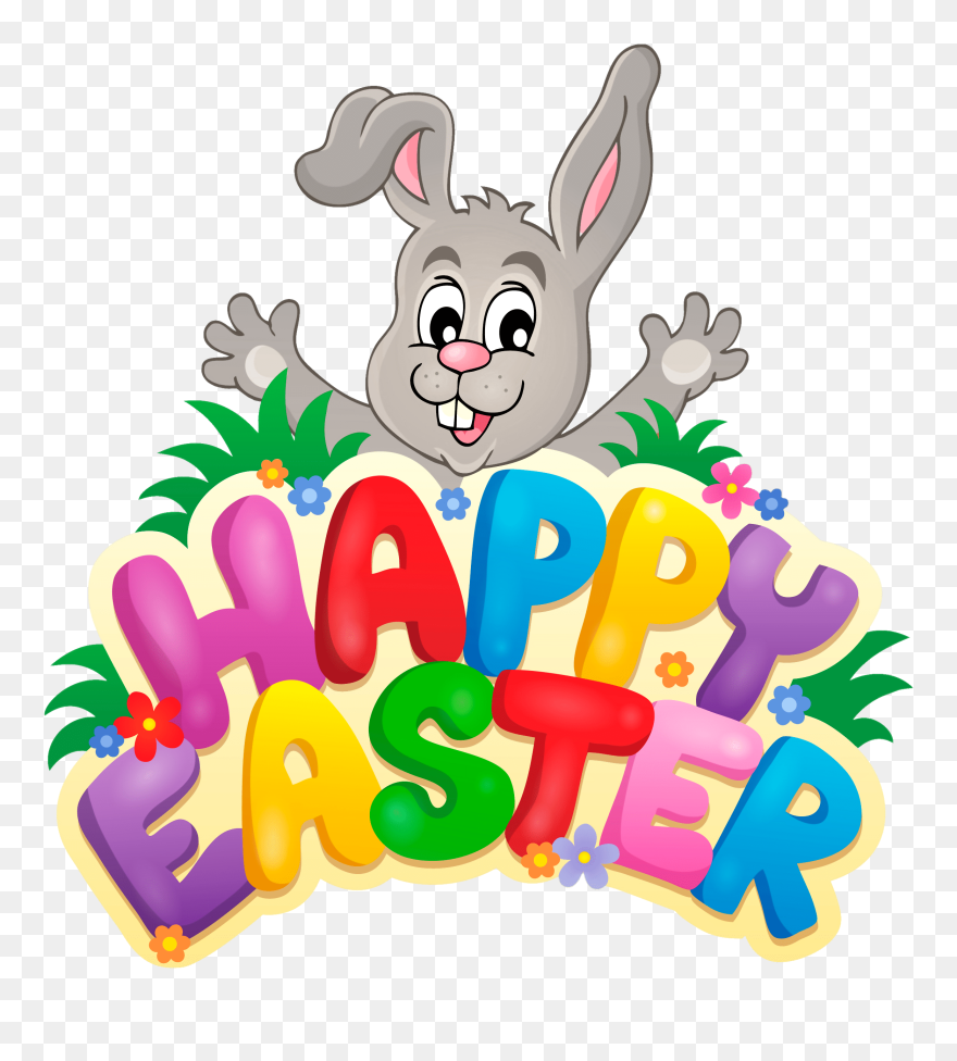 Animated Happy Easter Clip Art - Png Download