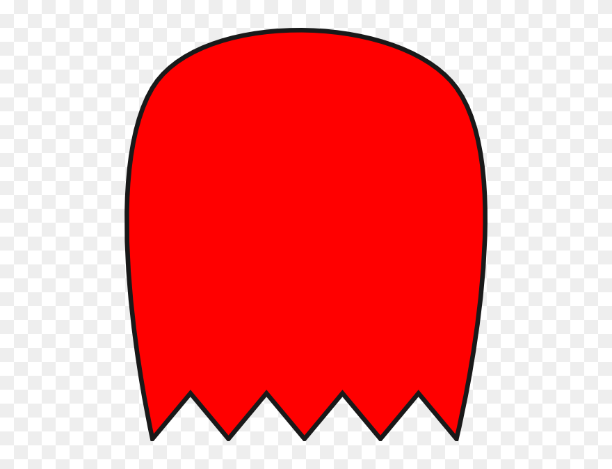 Transparent Ghost Clipart - Pacman Ghosts No Eyes - Png Download