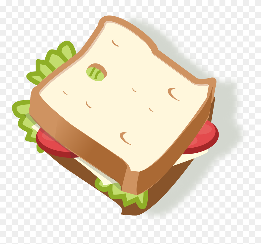 Sandwich Clipart Transparent Background - Png Download