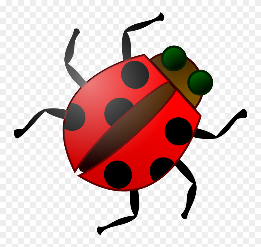 Transparent Ladybug Clip Art - Bug Clip Art - Png Download