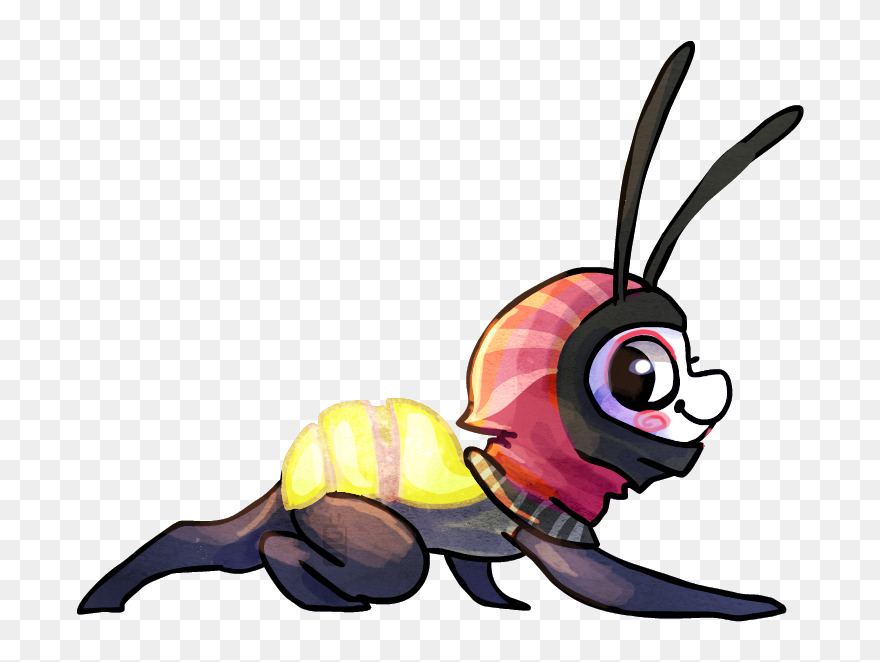 Lightning Bug Clipart - Lightning Bug Oc - Png Download