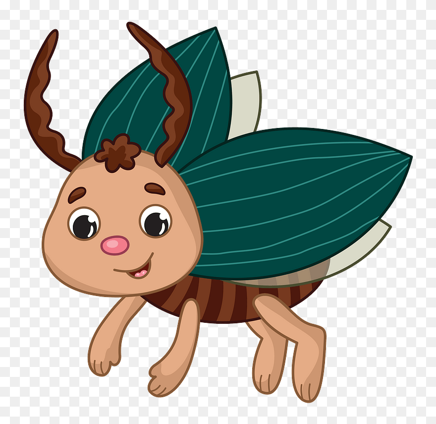 Bug Clipart - Cartoon - Png Download