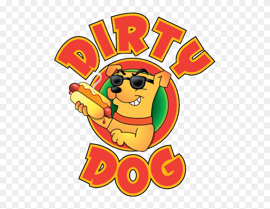 Hot Dog Clipart Sad - Dirty Dog Hot Dogs Logo - Png Download