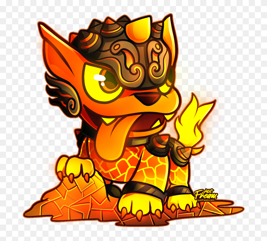 Skylanders Hot Dog Fanart Clipart
