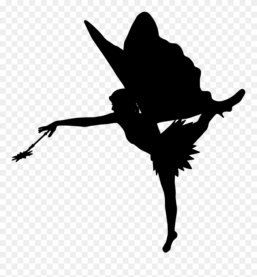 Fairy Silhouette Png Clip Art Image Transparent Png