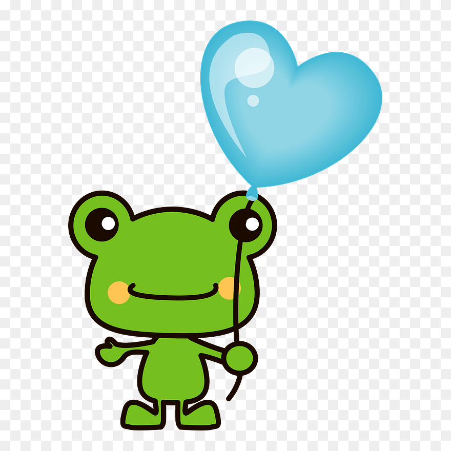 Frog Animal Balloon Clipart - Transparent Koala Gif - Png Download