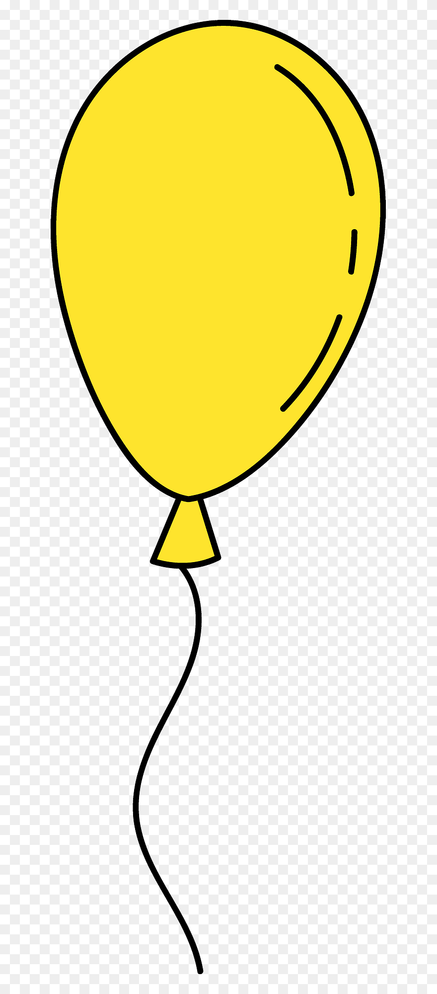 Download Yellow Balloon Clipart Png Download (5213064) PinClipart